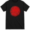 Black Graphic Print Crew Neck T-Shirt